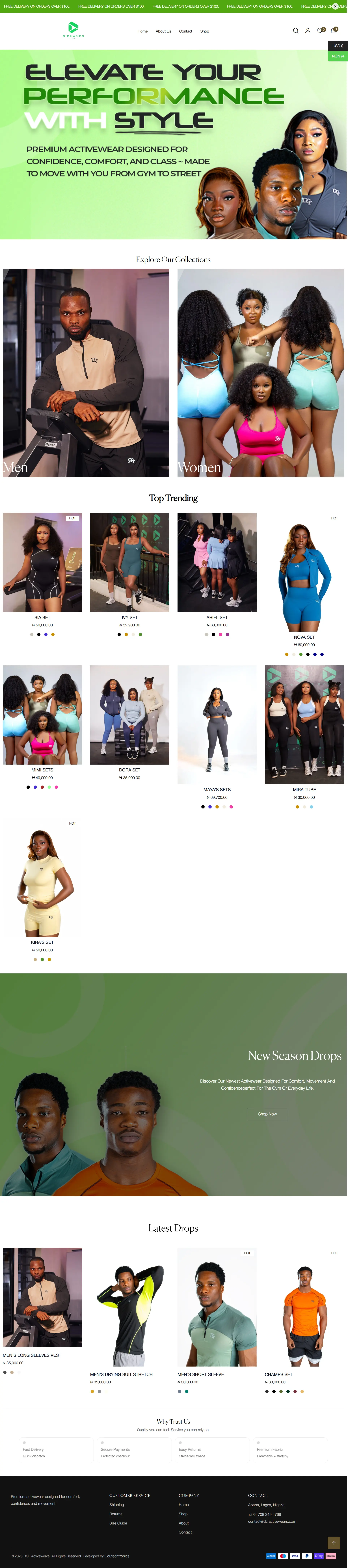 Dortlands Construction website screenshot